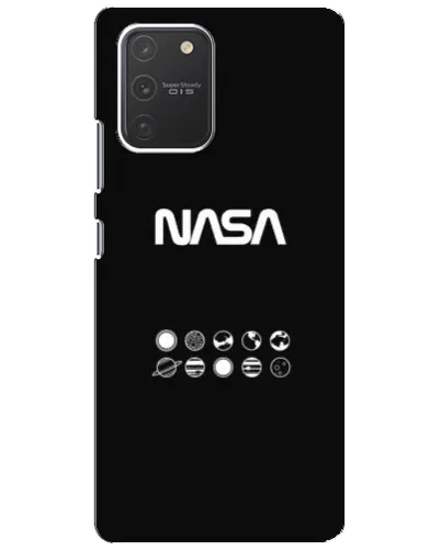 Чехол для Samsung Galaxy S10 Lite с картинкой «NASA — технический принт»