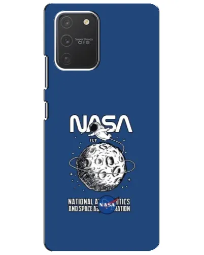 Чехол для Samsung Galaxy S10 Lite с картинкой «NASA — лунная миссия»