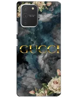 Чехол для Samsung Galaxy S10 Lite с картинкой «Абстрактные цветы Gucci» Чехол для Samsung Galaxy S10 Lite с картинкой «Абстрактные цветы Gucci»