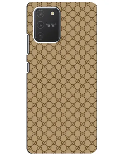 Чехол для Samsung Galaxy S10 Lite с картинкой «Gucci — классический беж» Чехол для Samsung Galaxy S10 Lite с картинкой «Gucci — классический беж»