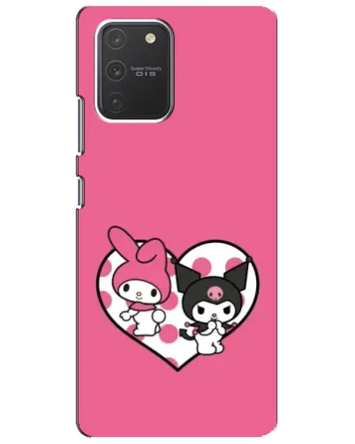 Чехол для Samsung Galaxy S10 Lite с картинкой «Kuromi и My Melody»