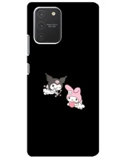 Чехол для Samsung Galaxy S10 Lite с картинкой «My Melody и Kuromi»