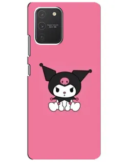 Чехол для Samsung Galaxy S10 Lite с картинкой «Хмурая Kuromi»
