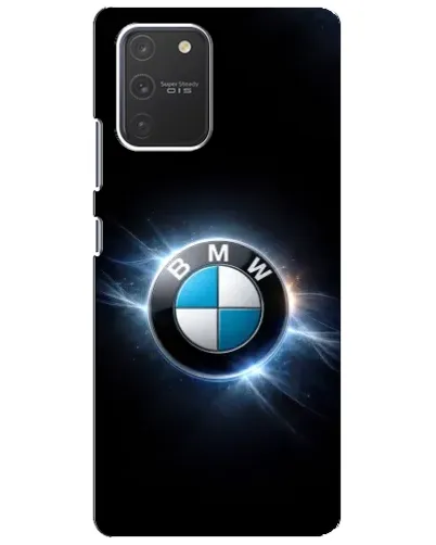 Чехол для Samsung Galaxy S10 Lite с картинкой «BMW — неоновое сияние»