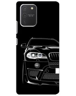 Чехол для Samsung Galaxy S10 Lite с картинкой «Темный силуэт BMW» Чехол для Samsung Galaxy S10 Lite с картинкой «Темный силуэт BMW»