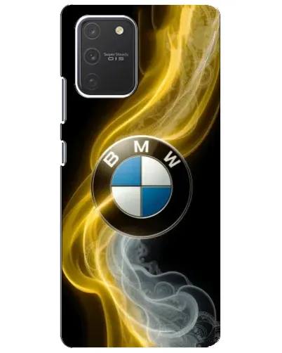 Чехол для Samsung Galaxy S10 Lite с картинкой «Золотистый дым BMW»