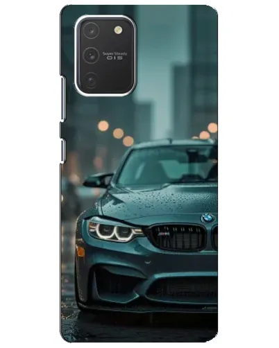Чехол для Samsung Galaxy S10 Lite с картинкой «BMW в огнях города»