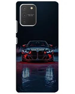 Чехол для Samsung Galaxy S10 Lite с картинкой «BMW на мокрой дороге» Чехол для Samsung Galaxy S10 Lite с картинкой «BMW на мокрой дороге»
