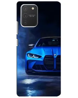 Чехол для Samsung Galaxy S10 Lite с картинкой «Голубая BMW M4» Чехол для Samsung Galaxy S10 Lite с картинкой «Голубая BMW M4»