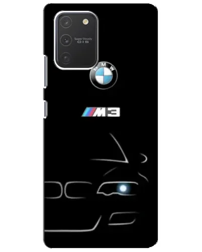 Чехол для Samsung Galaxy S10 Lite с картинкой «Минималистичный принт BMW M3»