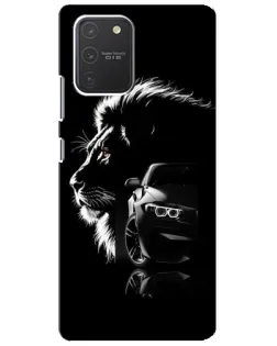 Чехол для Samsung Galaxy S10 Lite с картинкой «BMW и лев» Чехол для Samsung Galaxy S10 Lite с картинкой «BMW и лев»