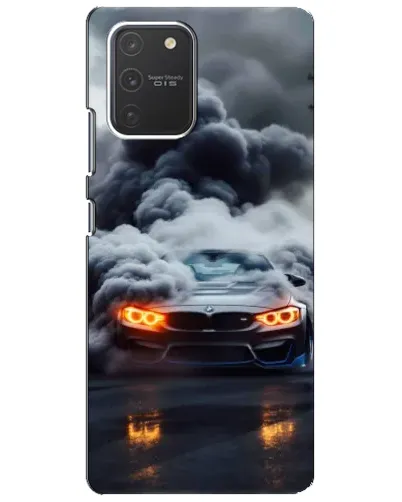 Чехол для Samsung Galaxy S10 Lite с картинкой «BMW в дыму»