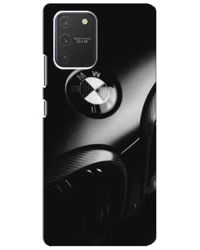 Чехол для Samsung Galaxy S10 Lite с картинкой «Эмблема BMW — макро»