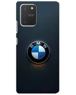 Чехол для Samsung Galaxy S10 Lite с картинкой «Логотип BMW — минимализм» Чехол для Samsung Galaxy S10 Lite с картинкой «Логотип BMW — минимализм»