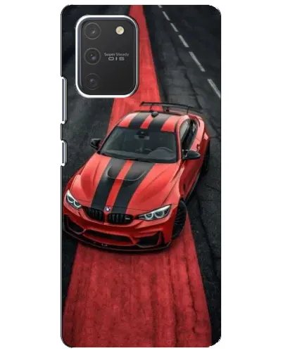 Чехол для Samsung Galaxy S10 Lite с картинкой «BMW на красной дорожке»
