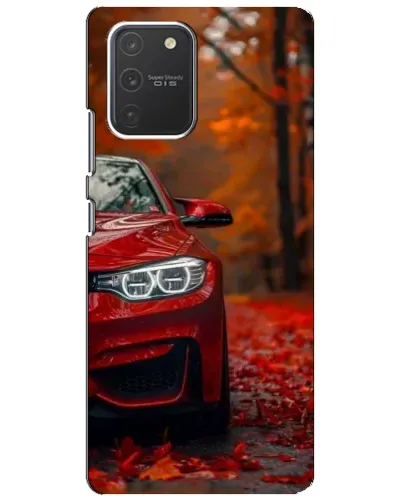 Чехол для Samsung Galaxy S10 Lite с картинкой «Осенняя BMW M4»