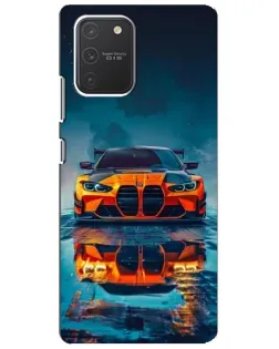 Чехол для Samsung Galaxy S10 Lite с картинкой «BMW — золотая эмблема» Чехол для Samsung Galaxy S10 Lite с картинкой «BMW — золотая эмблема»