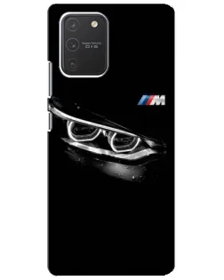Чехол для Samsung Galaxy S10 Lite с картинкой «BMW — взгляд тигра» Чехол для Samsung Galaxy S10 Lite с картинкой «BMW — взгляд тигра»