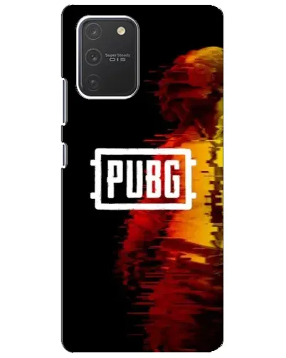 Чехол для Samsung Galaxy S10 Lite с картинкой «Яркий логотип PUBG» Чехол для Samsung Galaxy S10 Lite с картинкой «Яркий логотип PUBG»