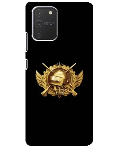 Чехол для Samsung Galaxy S10 Lite с картинкой «PUBG — оранжевый градиент» Чехол для Samsung Galaxy S10 Lite с картинкой «PUBG — оранжевый градиент»