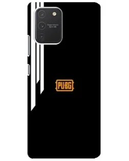 Чехол для Samsung Galaxy S10 Lite с картинкой «PUBG — вертикальные линии»