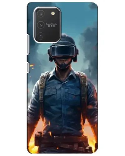 Чехол для Samsung Galaxy S10 Lite с картинкой «PUBG — реалистичный герой» Чехол для Samsung Galaxy S10 Lite с картинкой «PUBG — реалистичный герой»