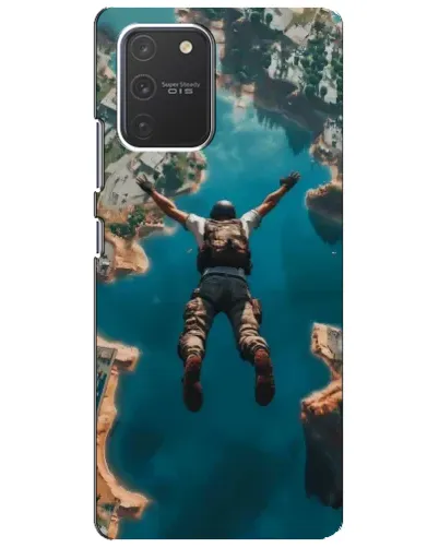Чехол для Samsung Galaxy S10 Lite с картинкой «PUBG — свободное падение» Чехол для Samsung Galaxy S10 Lite с картинкой «PUBG — свободное падение»