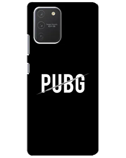 Чехол для Samsung Galaxy S10 Lite с картинкой «PUBG — белый логотип» Чехол для Samsung Galaxy S10 Lite с картинкой «PUBG — белый логотип»