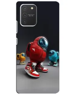 Чехол для Samsung Galaxy S10 Lite с картинкой «Among Us — 3D стиль»