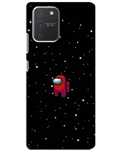 Чехол для Samsung Galaxy S10 Lite с картинкой «Красный Among Us» Чехол для Samsung Galaxy S10 Lite с картинкой «Красный Among Us»