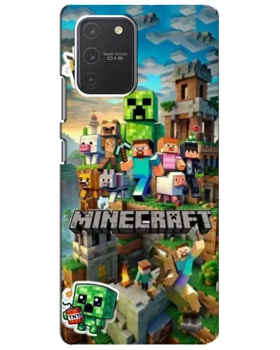 Чехол для Samsung Galaxy S10 Lite с картинкой «Замок Minecraft» Чехол для Samsung Galaxy S10 Lite с картинкой «Замок Minecraft»
