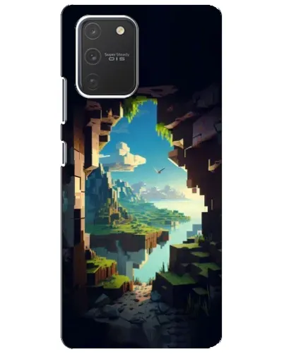 Чехол для Samsung Galaxy S10 Lite с картинкой «Вид из пещеры» Чехол для Samsung Galaxy S10 Lite с картинкой «Вид из пещеры»