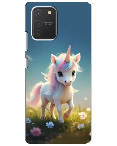 Чехол для Samsung Galaxy S10 Lite с картинкой «Единорог на поляне» Чехол для Samsung Galaxy S10 Lite с картинкой «Единорог на поляне»