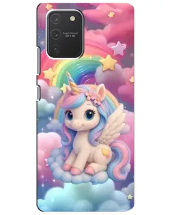Чехол для Samsung Galaxy S10 Lite с картинкой «Маленький единорог» Чехол для Samsung Galaxy S10 Lite с картинкой «Маленький единорог»