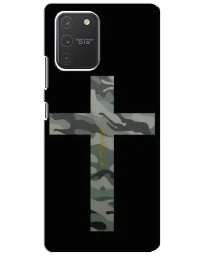 Чехол для Samsung Galaxy S10 Lite с картинкой «Милитари Крест» Чехол для Samsung Galaxy S10 Lite с картинкой «Милитари Крест»