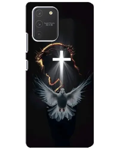 Чехол для Samsung Galaxy S10 Lite с картинкой «Голубь и Свет» Чехол для Samsung Galaxy S10 Lite с картинкой «Голубь и Свет»