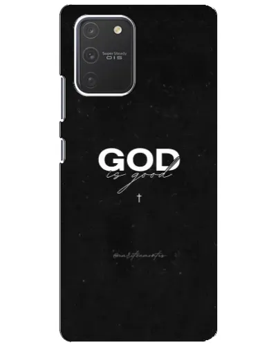 Чехол для Samsung Galaxy S10 Lite с картинкой «GOD — Бог над всем» Чехол для Samsung Galaxy S10 Lite с картинкой «GOD — Бог над всем»