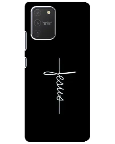 Чехол для Samsung Galaxy S10 Lite с картинкой «Тонкая линия веры» Чехол для Samsung Galaxy S10 Lite с картинкой «Тонкая линия веры»