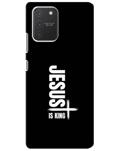 Чехол для Samsung Galaxy S10 Lite с картинкой «Вертикаль веры Jesus» Чехол для Samsung Galaxy S10 Lite с картинкой «Вертикаль веры Jesus»