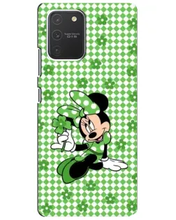 Чехол для Samsung Galaxy S10 Lite с картинкой «Mickey в клетку»