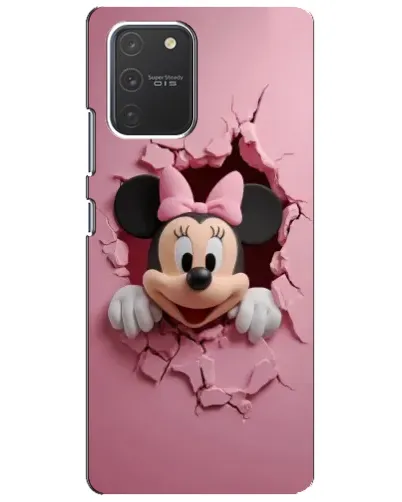 Чехол для Samsung Galaxy S10 Lite с картинкой «Минни сквозь стену»