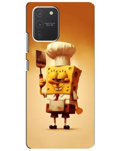 Чехол для Samsung Galaxy S10 Lite с картинкой «Губка Боб повар» Чехол для Samsung Galaxy S10 Lite с картинкой «Губка Боб повар»