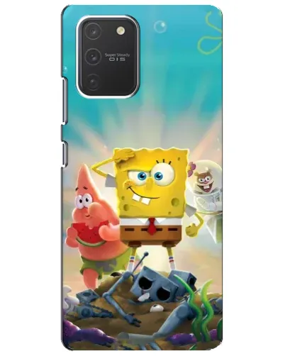 Чехол для Samsung Galaxy S10 Lite с картинкой «Спанч Боб победитель» Чехол для Samsung Galaxy S10 Lite с картинкой «Спанч Боб победитель»