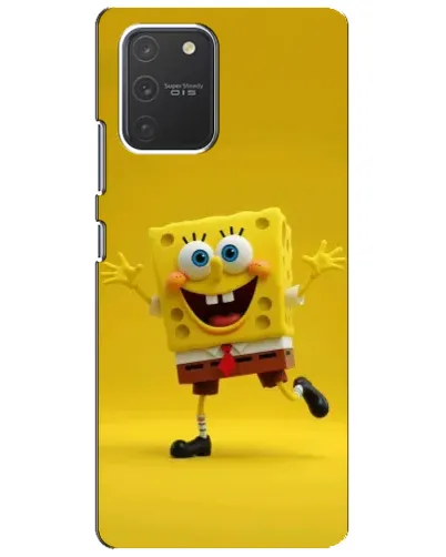 Чехол для Samsung Galaxy S10 Lite с картинкой «Позитивный Губка Боб» Чехол для Samsung Galaxy S10 Lite с картинкой «Позитивный Губка Боб»