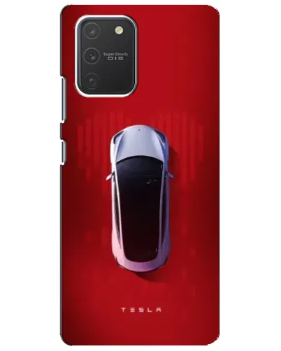 Чехол для Samsung Galaxy S10 Lite с картинкой «Tesla Top View» Чехол для Samsung Galaxy S10 Lite с картинкой «Tesla Top View»