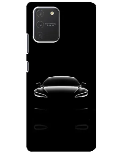 Чехол для Samsung Galaxy S10 Lite с картинкой «Силуэт Tesla Night» Чехол для Samsung Galaxy S10 Lite с картинкой «Силуэт Tesla Night»