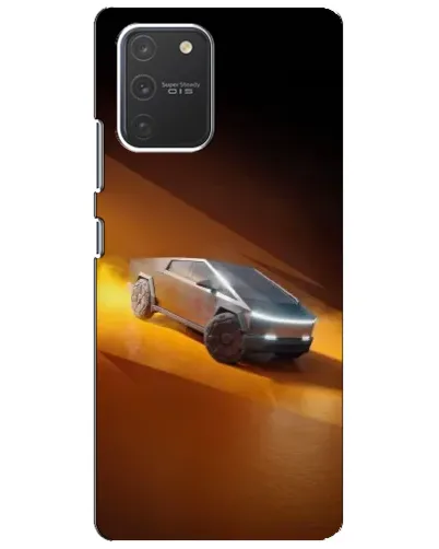 Чехол для Samsung Galaxy S10 Lite с картинкой «Cybertruck в пустыне» Чехол для Samsung Galaxy S10 Lite с картинкой «Cybertruck в пустыне»