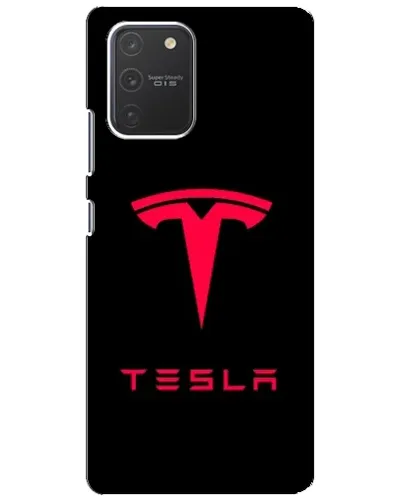 Чехол для Samsung Galaxy S10 Lite с картинкой «Tesla Red Logo» Чехол для Samsung Galaxy S10 Lite с картинкой «Tesla Red Logo»