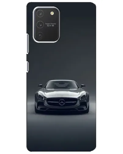 Чехол для Samsung Galaxy S10 Lite с картинкой «Mercedes на черном»