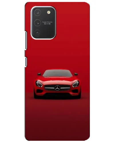 Чехол для Samsung Galaxy S10 Lite с картинкой «Красный Mercedes AMG»